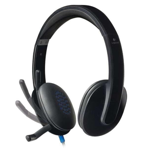 Logitech H540 Headset (Black, Wired USB) - Image 2
