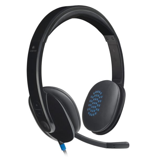 Logitech H540 Headset (Black, Wired USB) - Image 3