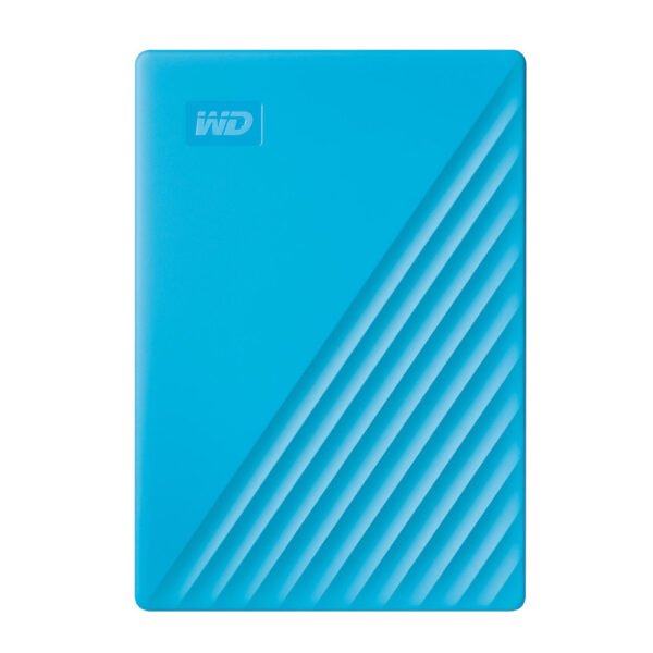 Western Digital My Passport 2TB External USB 3.2 Gen 1 Portable Hard Drive (Blue) (WDBYVG0020BBL-WESN)