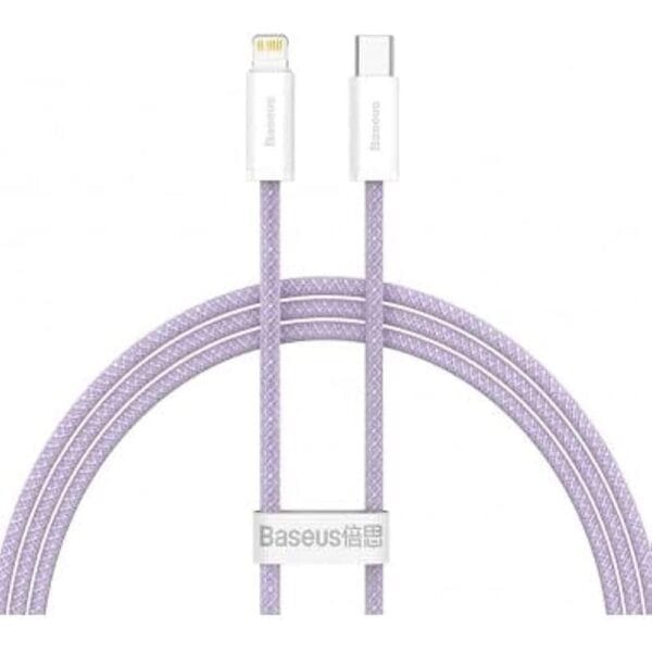Baseus Καλώδιο USB-C σε Lightning Dynamic Series 20W 1m Μοβ (CALD000005) (BASCALD000005)
